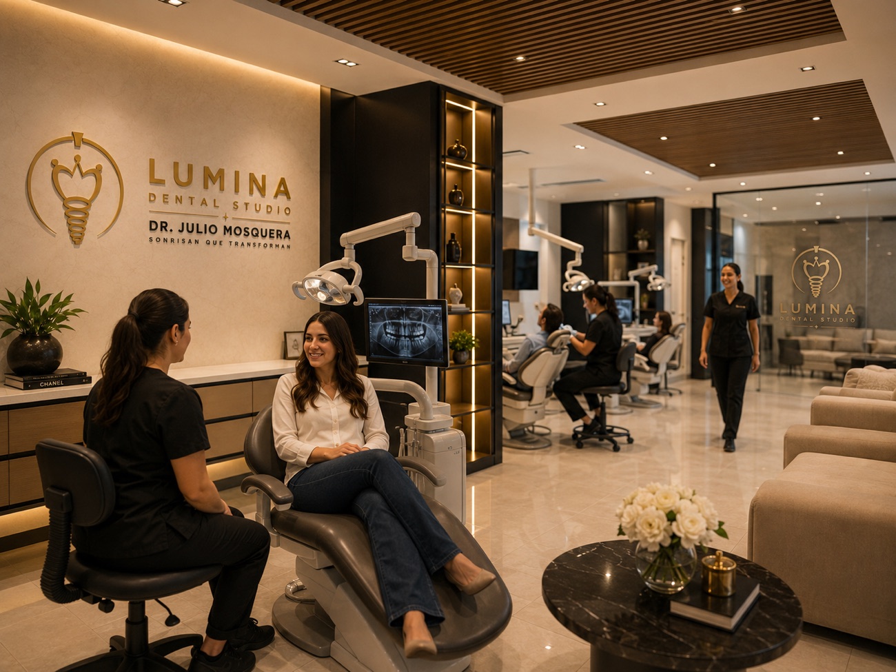 Instalaciones de Lumina Dental Studio en Medellín